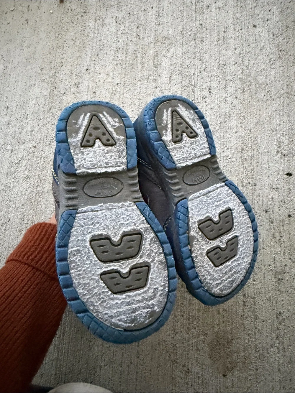 Paw Patrol Hiker Boots Spin Master Grey Blue Yellow Size 7